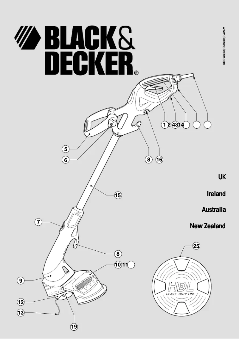 Image de la première page du manuel de l'appareil GL685