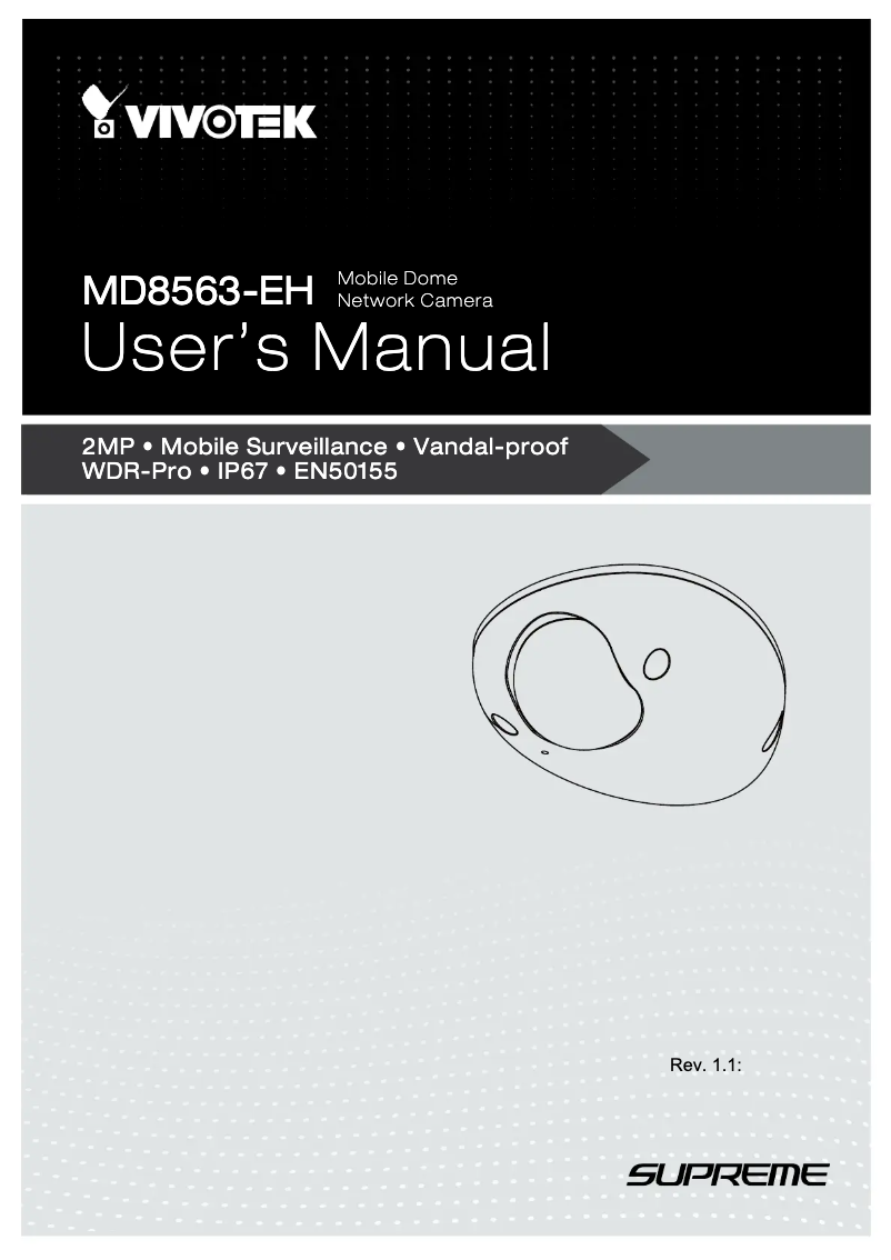 Image de la première page du manuel de l'appareil MD8563-EH