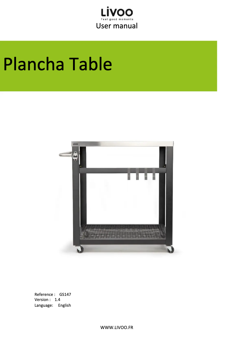Página 1 del manual Manual de usuario Livoo GS147