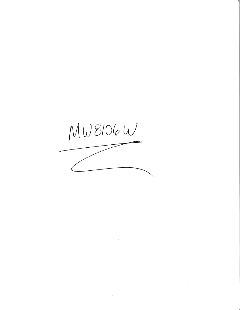 Page n°1 - Manuel utilisateur Emerson MW8106W