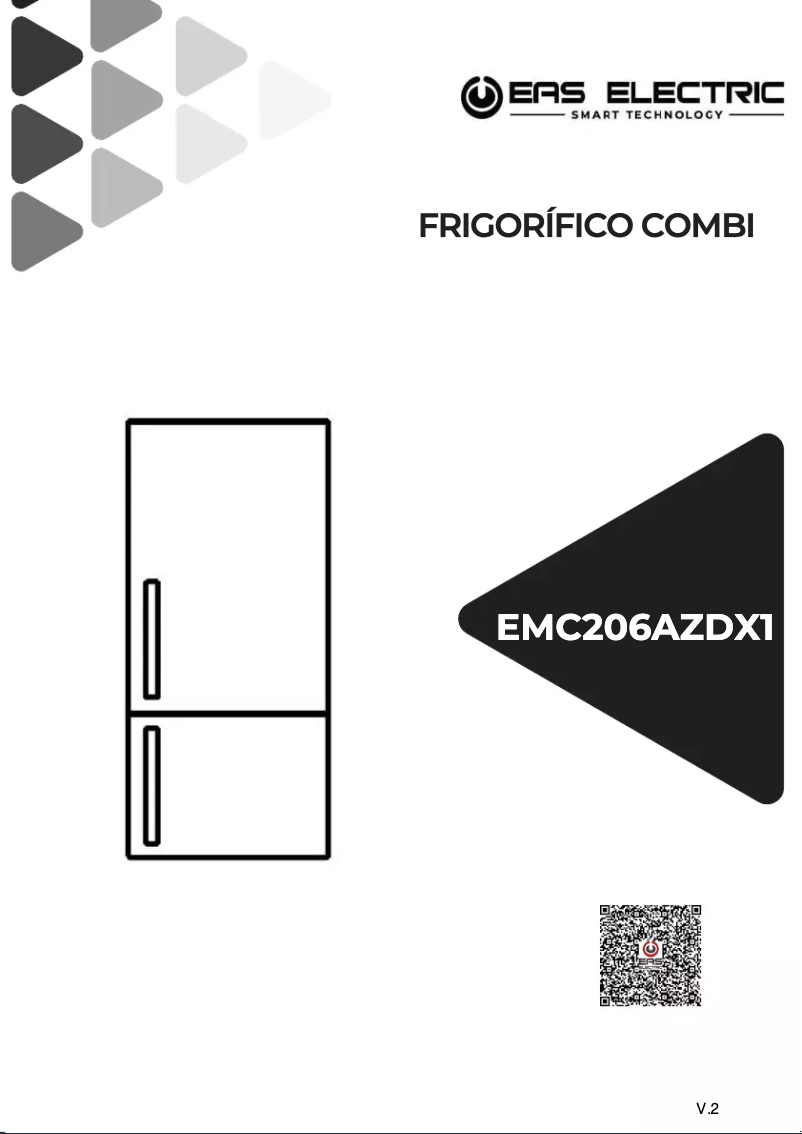 Page 1 de la notice Manuel utilisateur EAS Electric EMC206AZDX1
