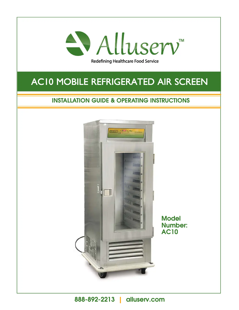 Page n°1 - Manuel utilisateur Alluserv AC10