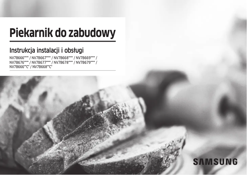 Page n°1 - Manuel utilisateur Samsung NV7B6785KAK