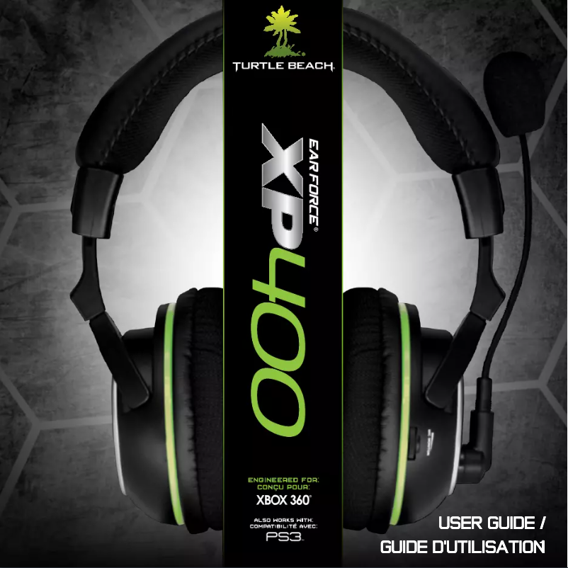 Page n°1 - Manuel utilisateur Turtle Beach Earforce XP400
