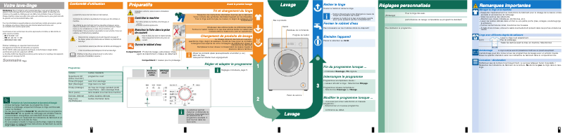 Page n°1 - Manuel utilisateur Bosch WAB20061BY