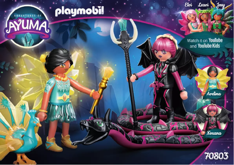 Page n°1 - Manuel utilisateur Playmobil 70803