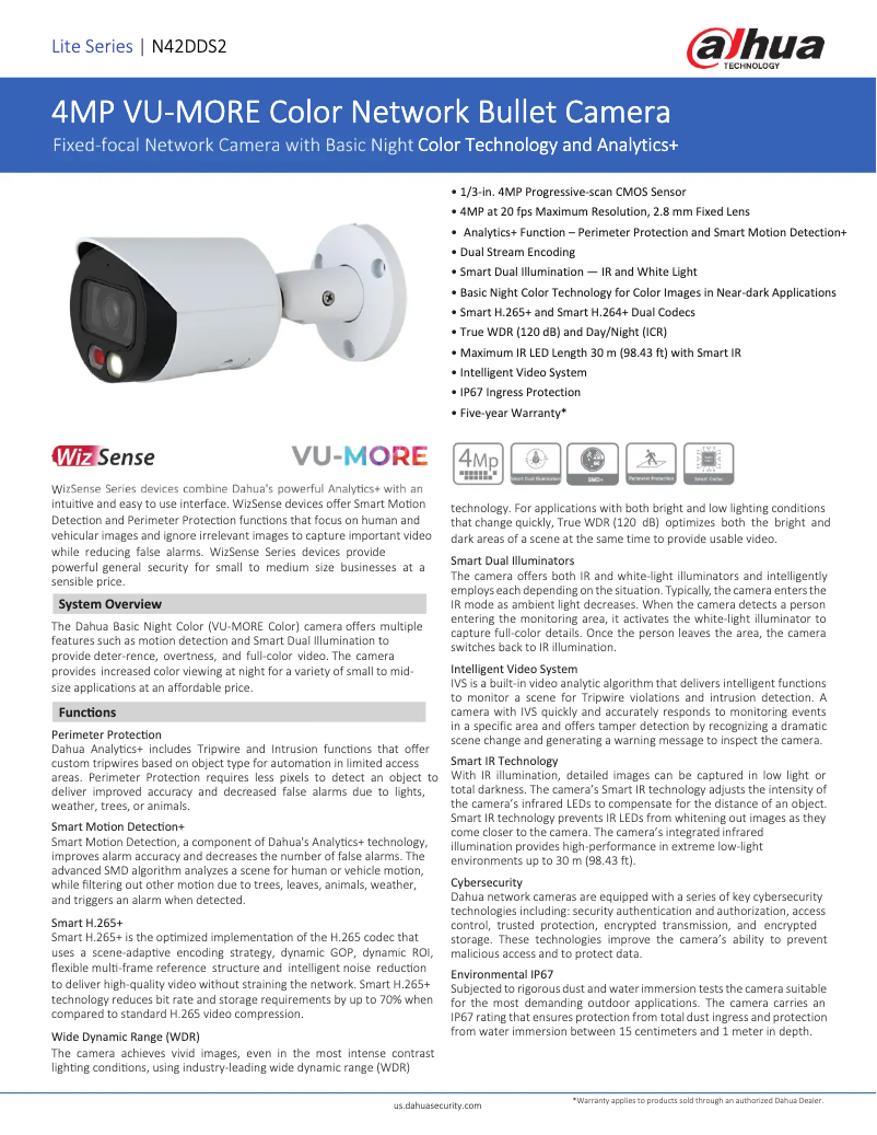 Image de la première page du manuel de l'appareil N42DDS2