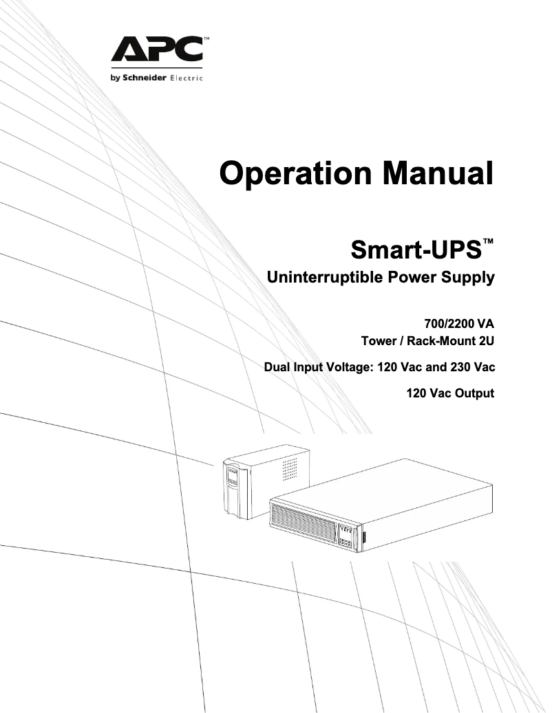 Image de la première page du manuel de l'appareil SMT700X167