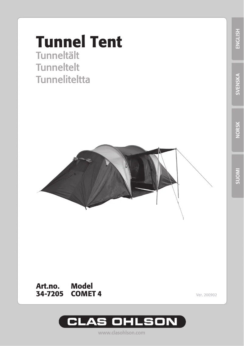 Página 1 del manual Manual de usuario Asaklitt Comet 4