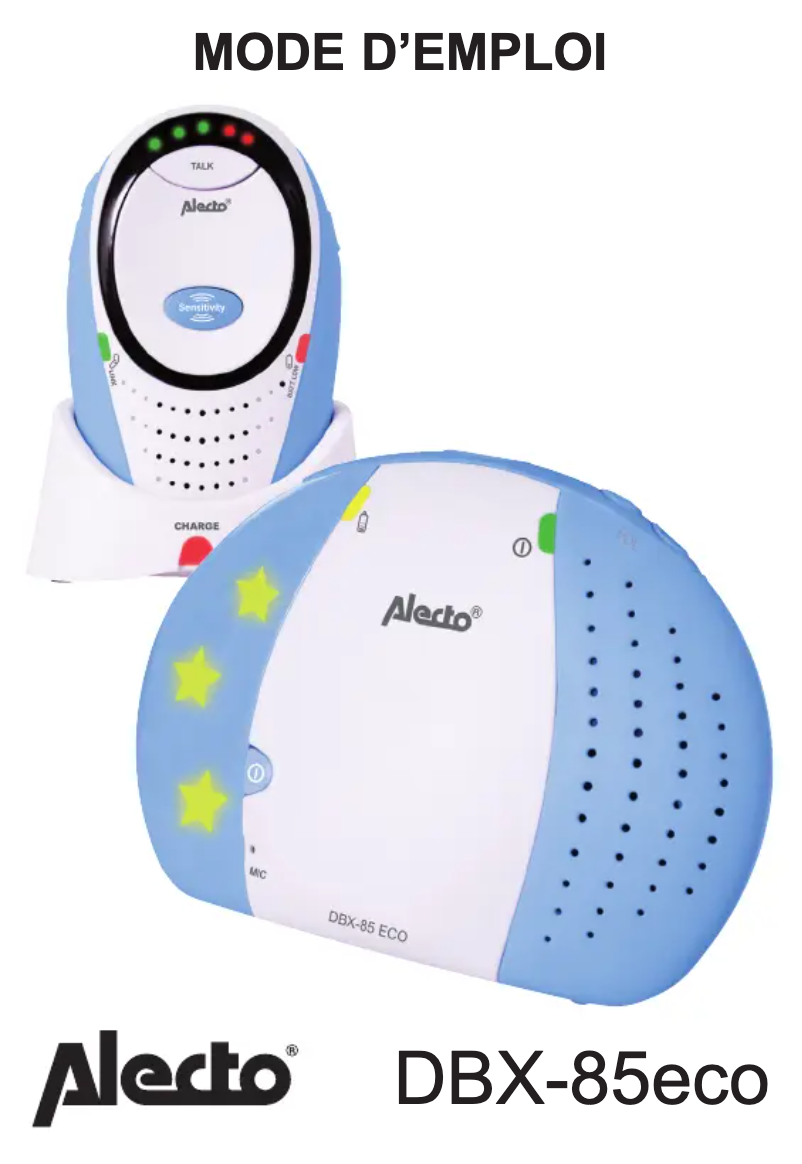 Image de la première page du manuel de l'appareil DBX-80