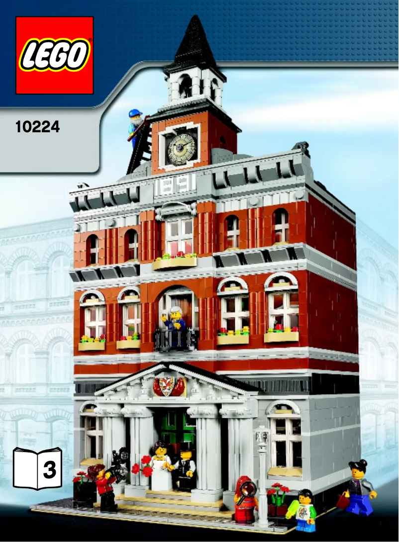 Page 1 de la notice Manuel utilisateur Lego Creatorexpert 10224