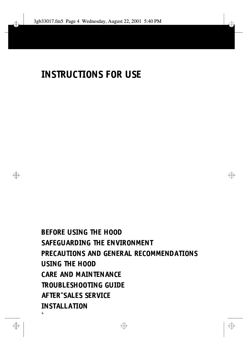 Página 1 del manual Manual de usuario Whirlpool AKR 446 NB