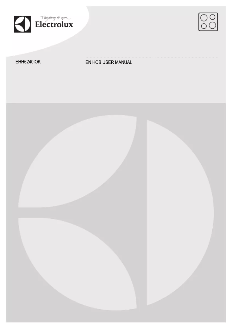 Page n°1 - Manuel utilisateur Rex EHH6240IOK