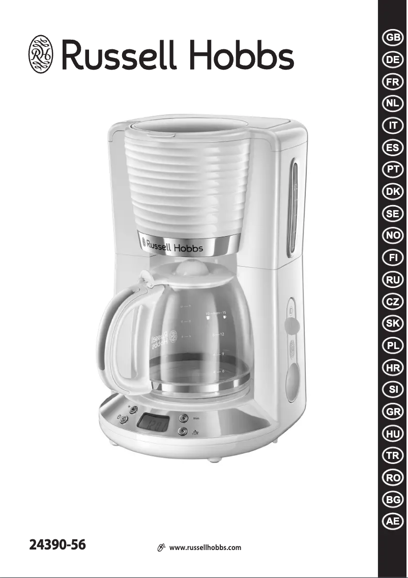 Page 1 de la notice Manuel utilisateur Russell Hobbs 24390-56