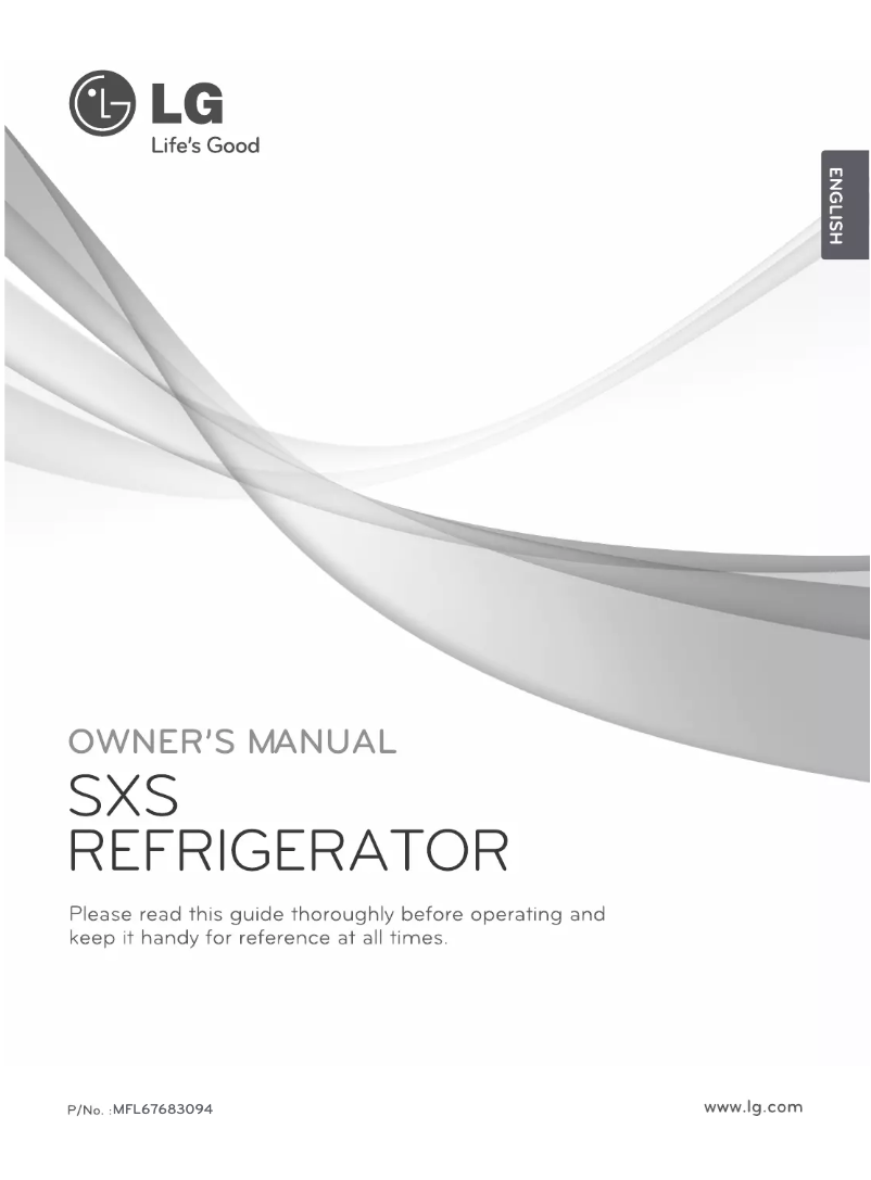 Page 1 de la notice Manuel utilisateur LG GS-L5062PZ