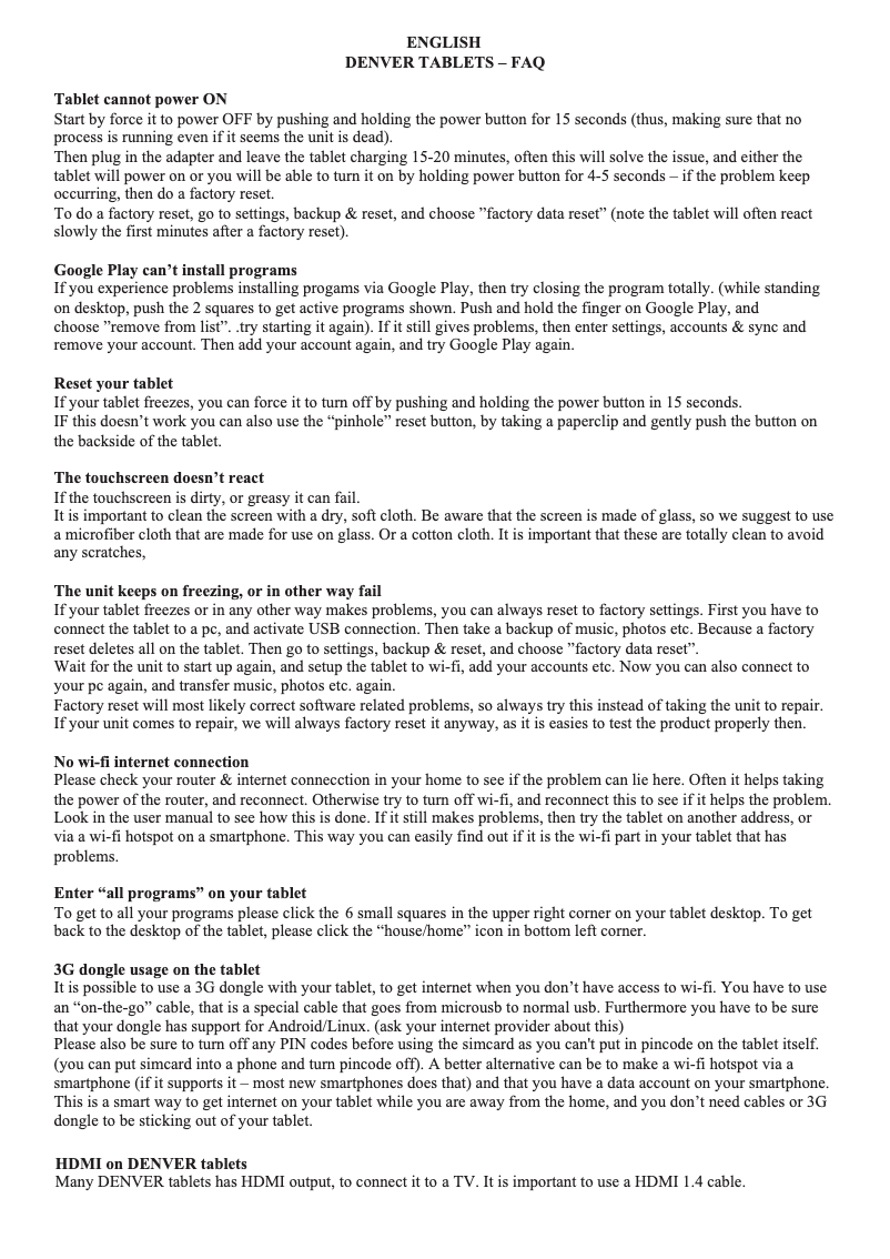 Image de la première page du manuel de l'appareil TAQ-10153 MK2