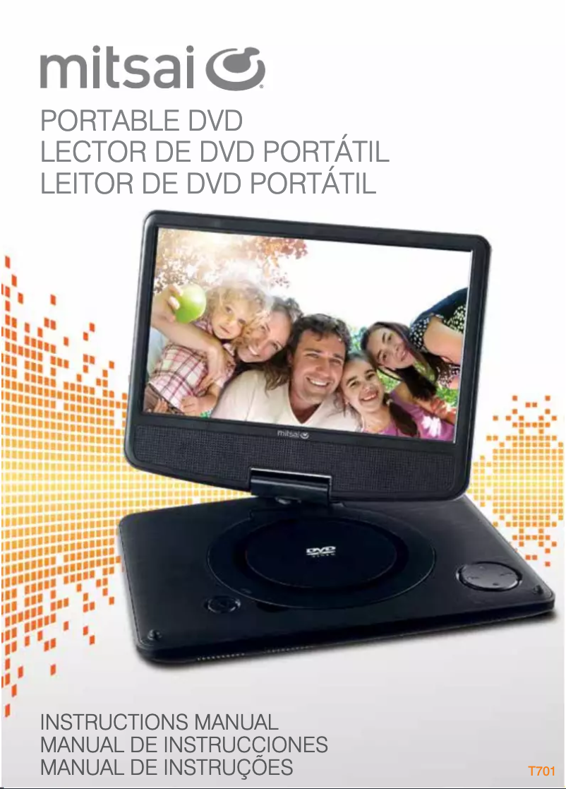 Image de la première page du manuel de l'appareil T701