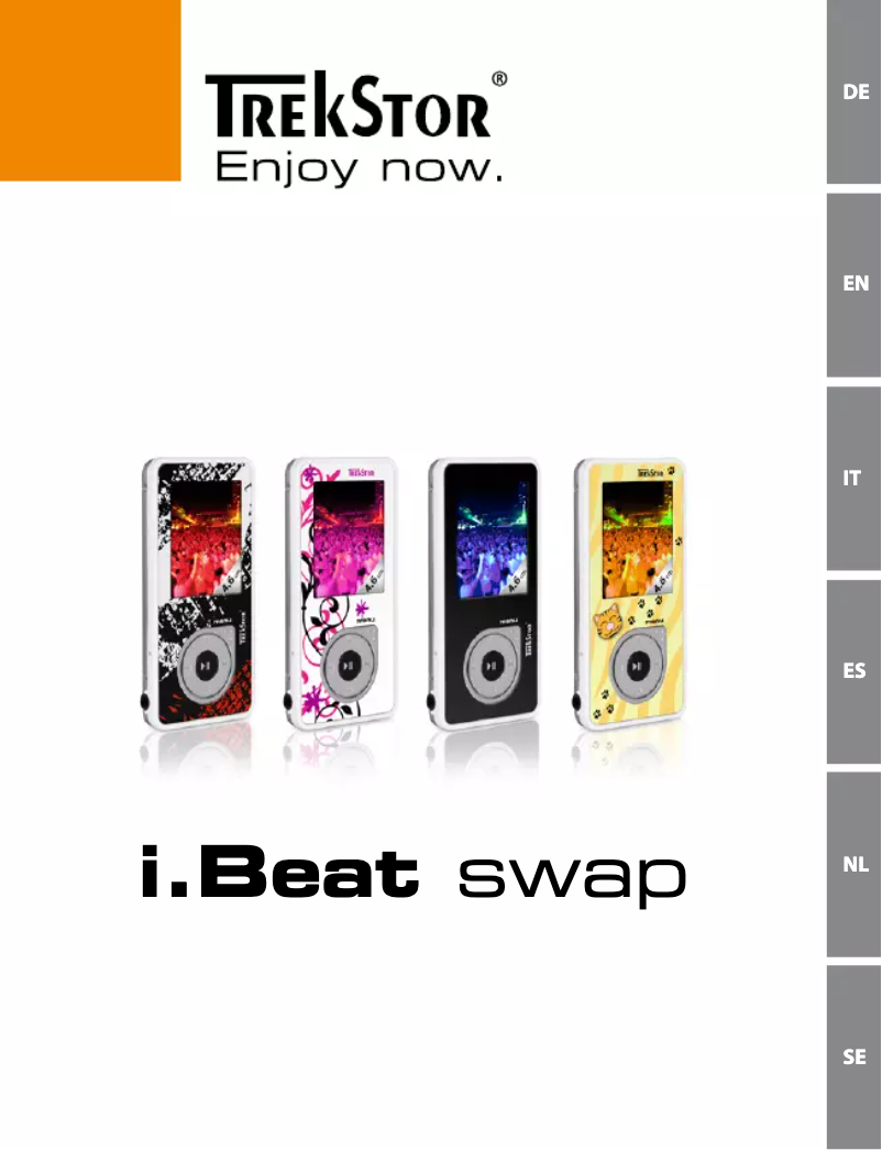 Image de la première page du manuel de l'appareil i.Beat swap
