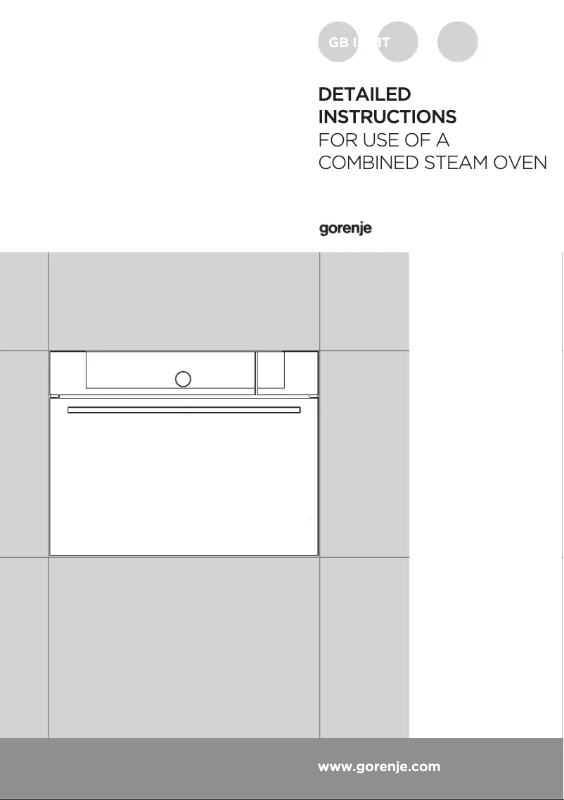 Image de la première page du manuel de l'appareil BCS598S24XUK