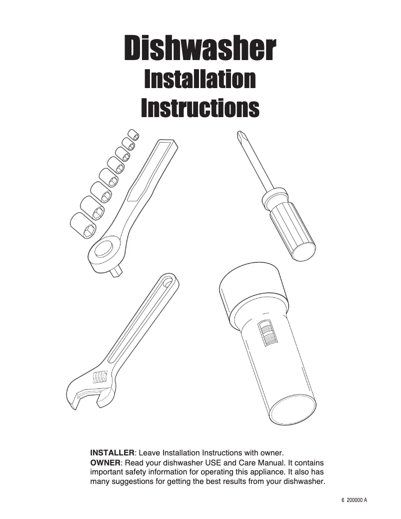 Página 1 del manual Guía de instalación Frigidaire PLD4460REC
