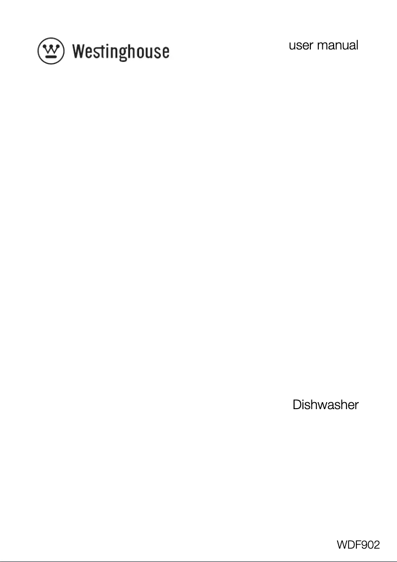 Page 1 de la notice Manuel utilisateur Westinghouse WDF902WA