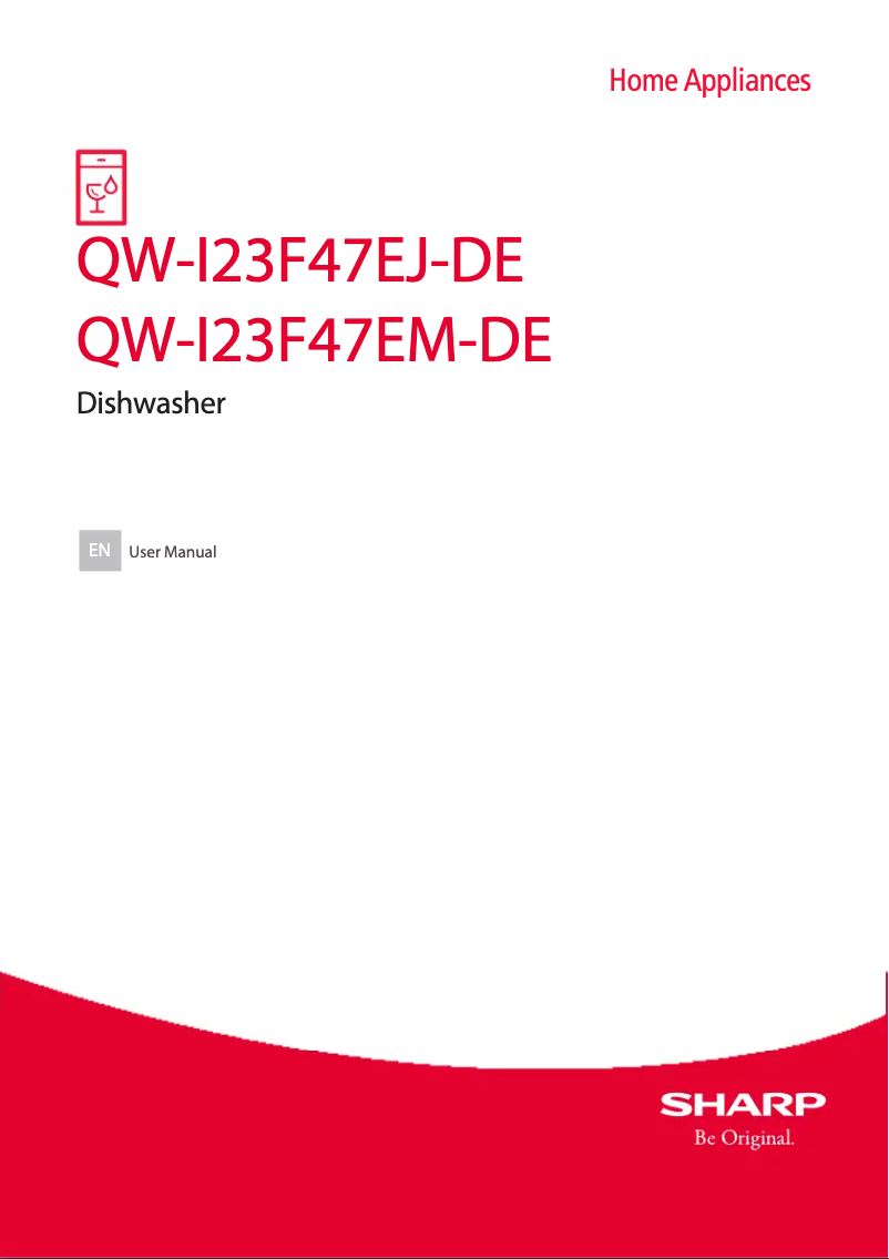 Image de la première page du manuel de l'appareil QW-I23F47EJ-DE