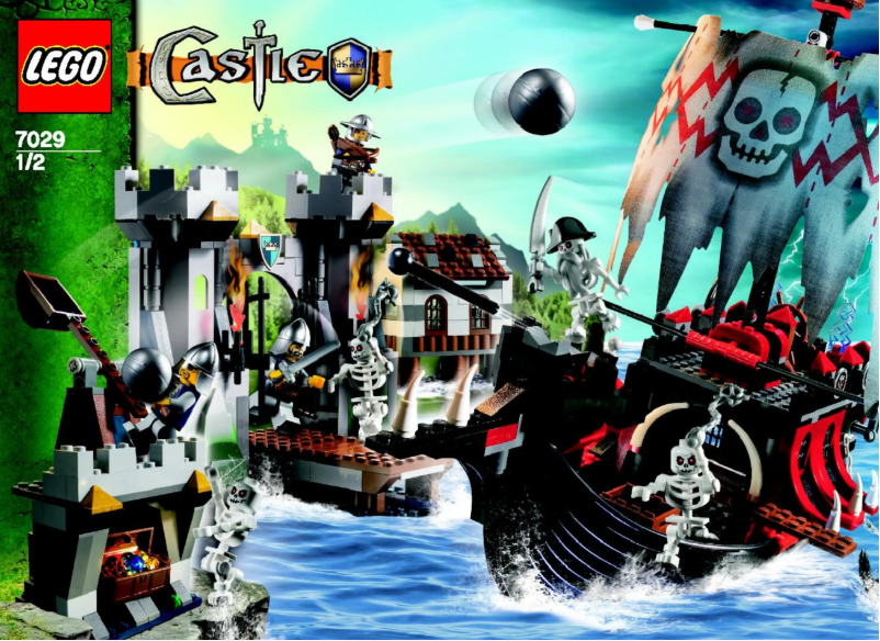 Image de la première page du manuel de l'appareil Castle 7029