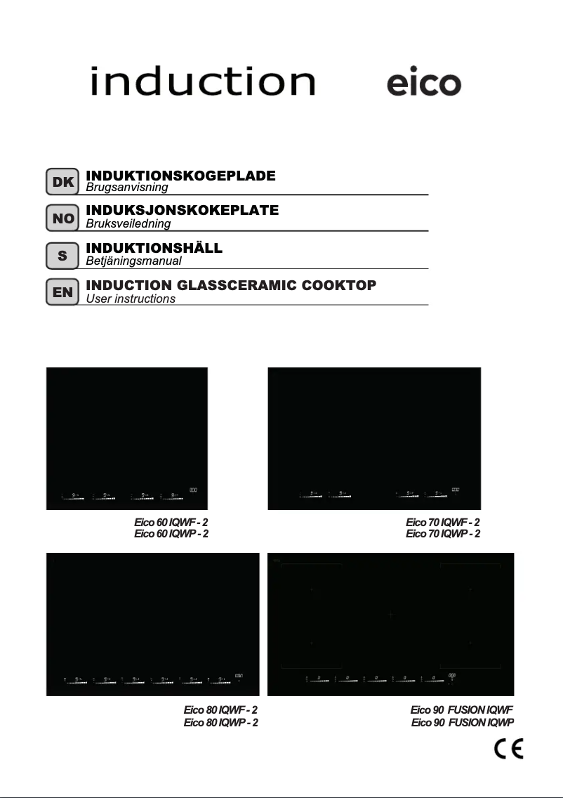 Page 1 de la notice Manuel utilisateur Eico 70 IQWF-2