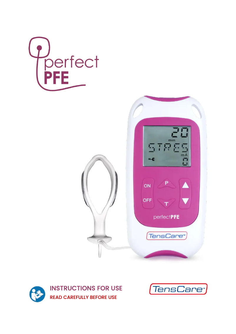 Page n°1 - Manuel utilisateur TensCare Perfect PFE