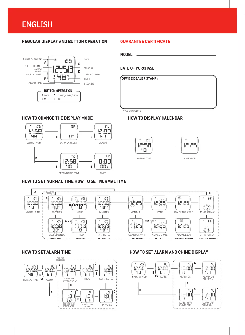 Page n°1 - Manuel utilisateur Puma Loop