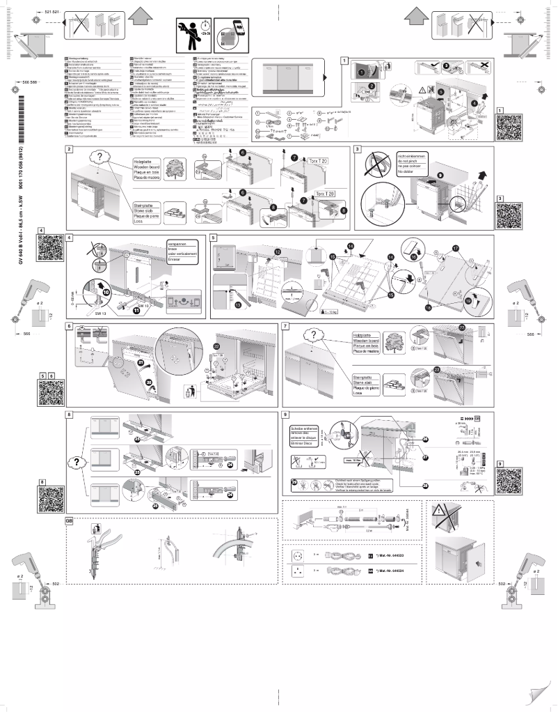 Page 1 de la notice Guide d'installation Constructa CG5B04V9