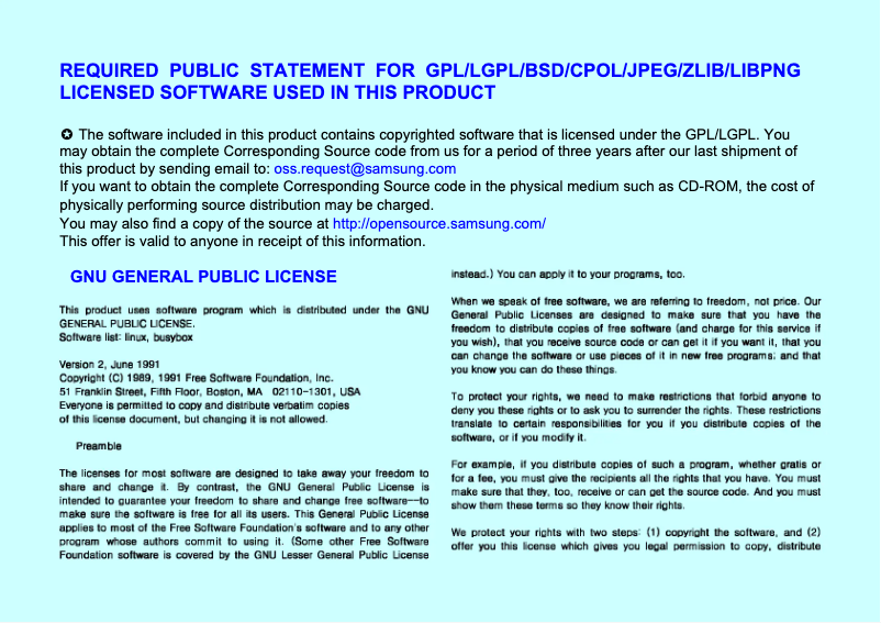 Image de la première page du manuel de l'appareil SMX-F400SP