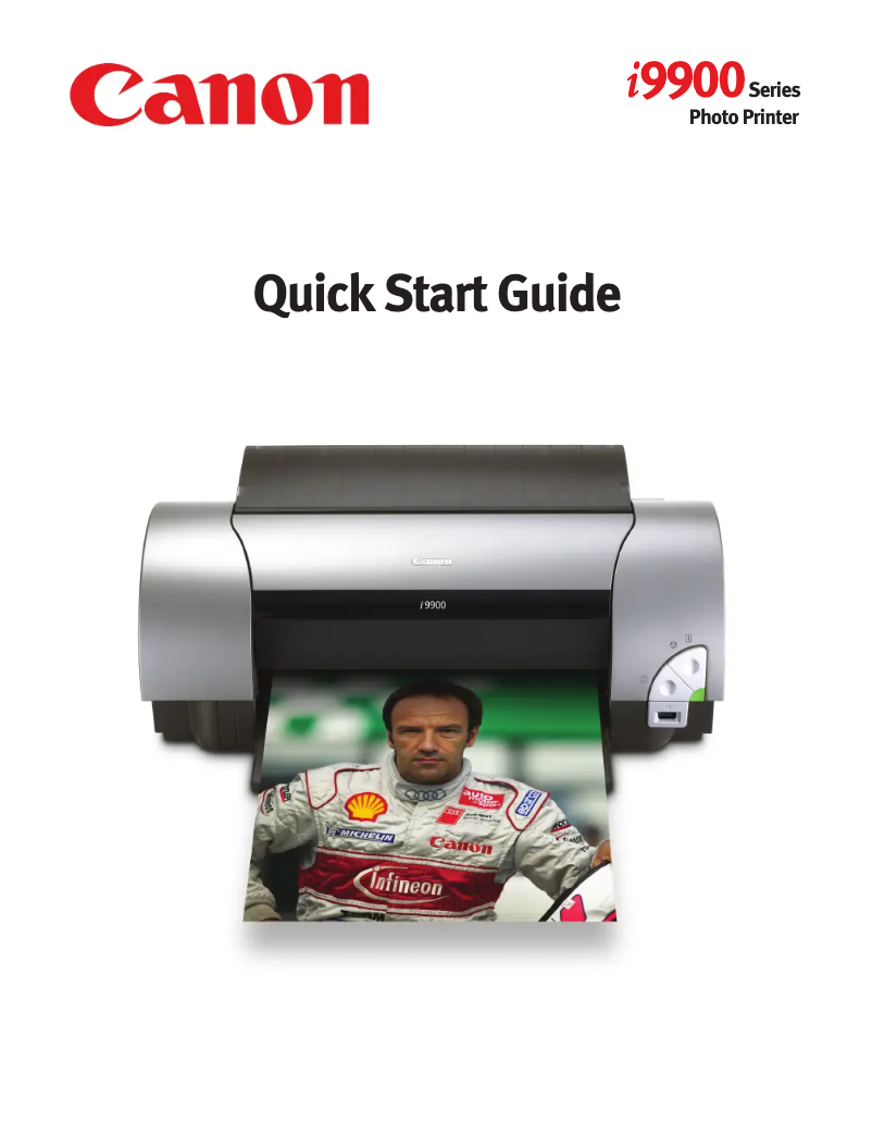 Page 1 de la notice Manuel utilisateur Canon Bubble Jet i9900