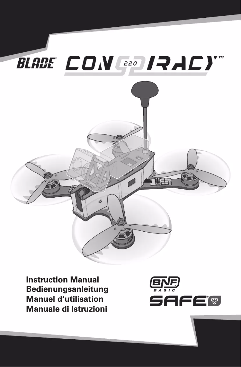 Image de la première page du manuel de l'appareil Conspiracy 220