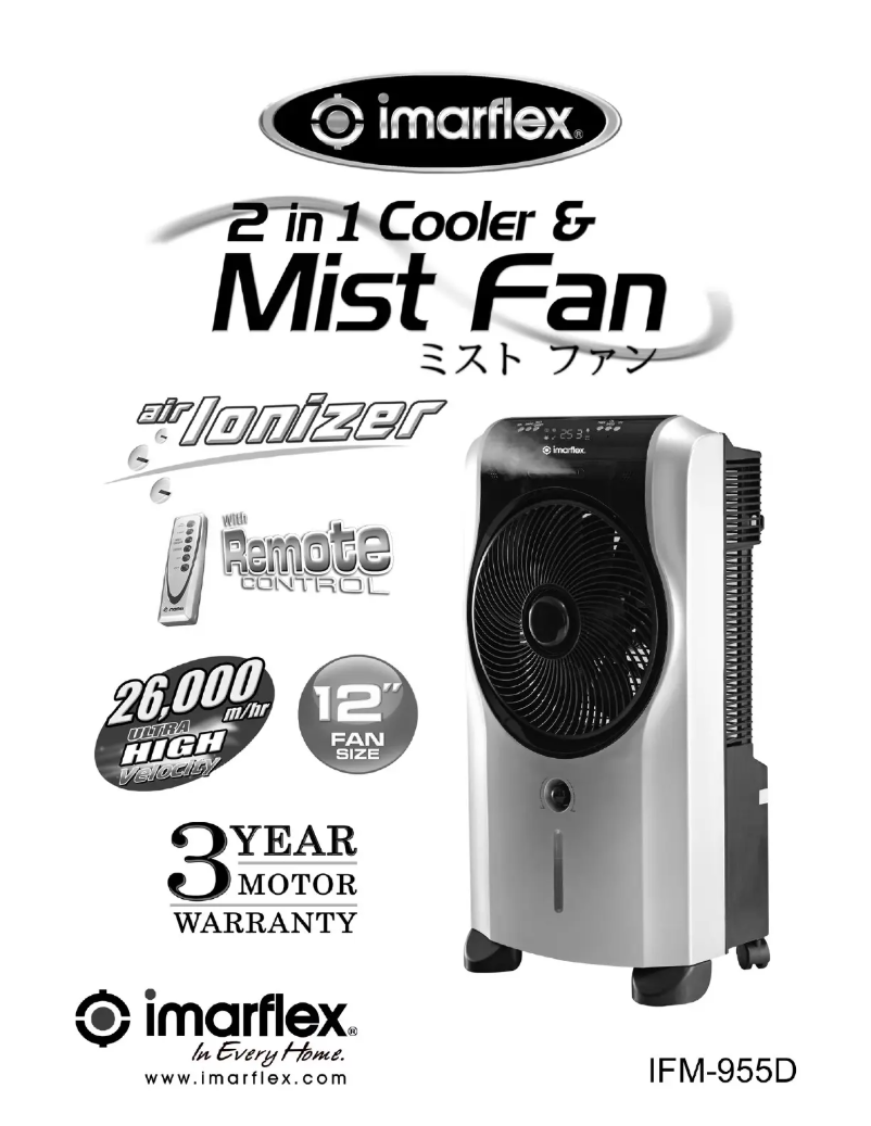 Image de la première page du manuel de l'appareil IFM-955D