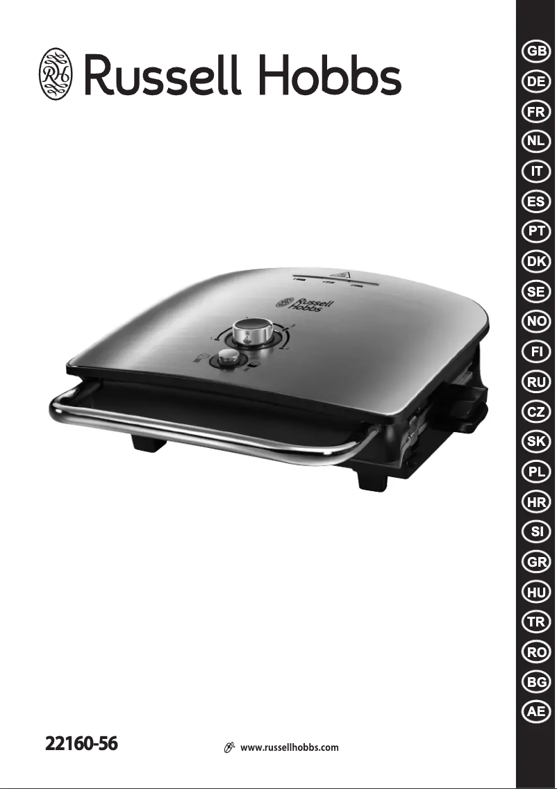 Imagen de la primera página del manual del dispositivo 22160-56