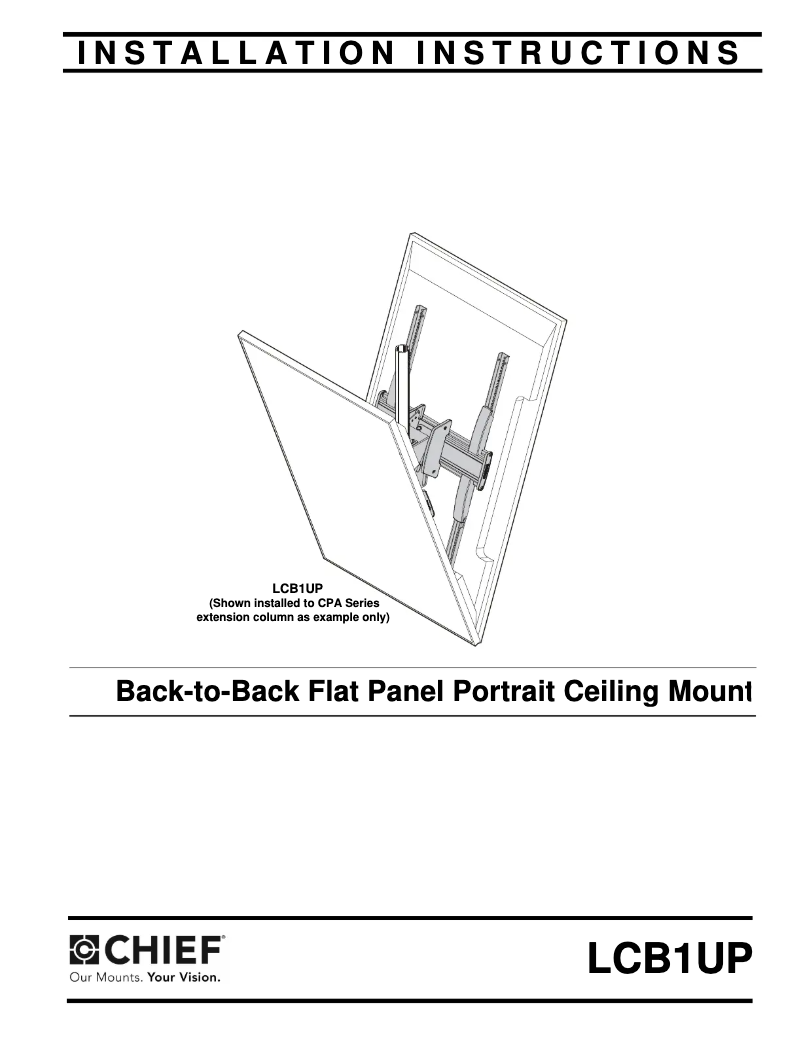 Image de la première page du manuel de l'appareil LCB1UP