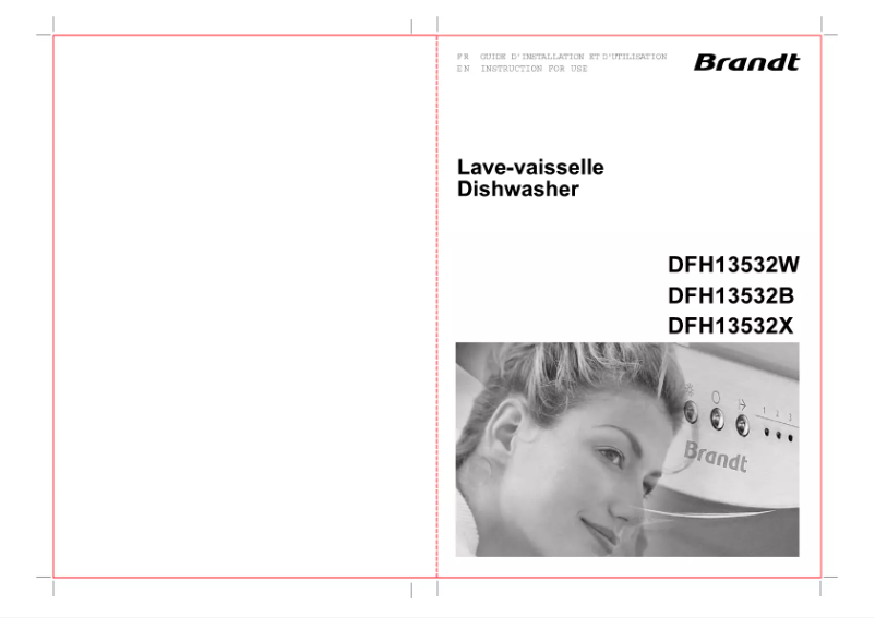 Página 1 del manual Manual de usuario Brandt DFH13532B
