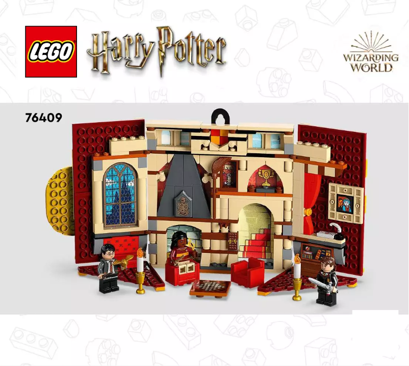 Page 1 de la notice Manuel utilisateur Lego Harry Potter 76409