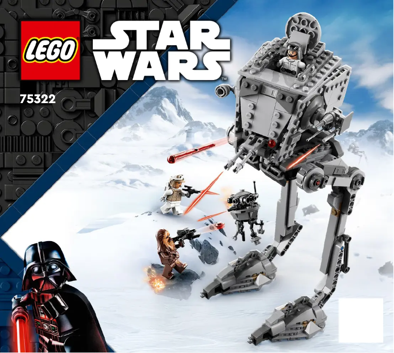 Page 1 de la notice Manuel utilisateur Lego Star Wars 75322