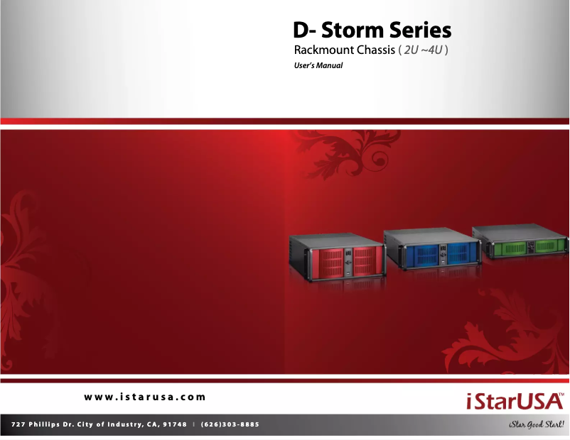 Page n°1 - Manuel utilisateur iStarUSA D-300