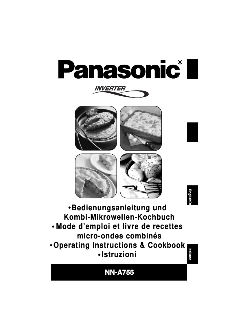 Page n°1 - Manuel utilisateur Panasonic NN-A764