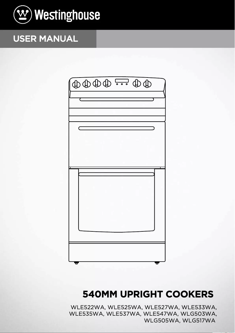 Image de la première page du manuel de l'appareil WLG505WA