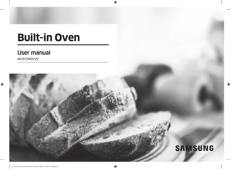Page 1 de la notice Manuel utilisateur Samsung NV31T4551SS
