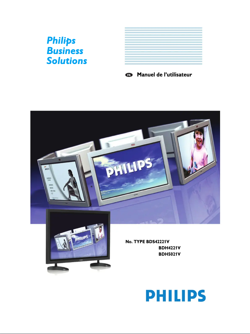 Page n°1 - Manuel utilisateur Philips BDS4241V