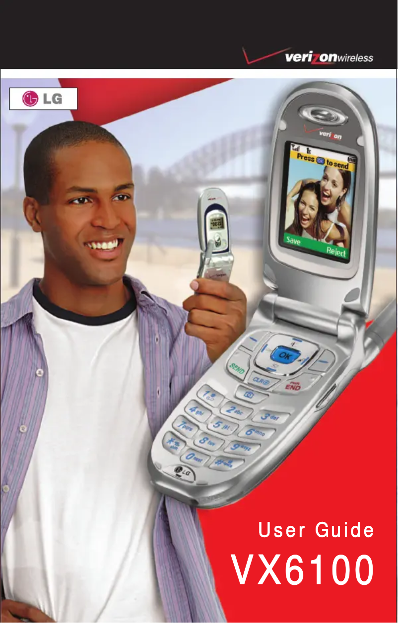 Page n°1 - Manuel utilisateur LG VX6100