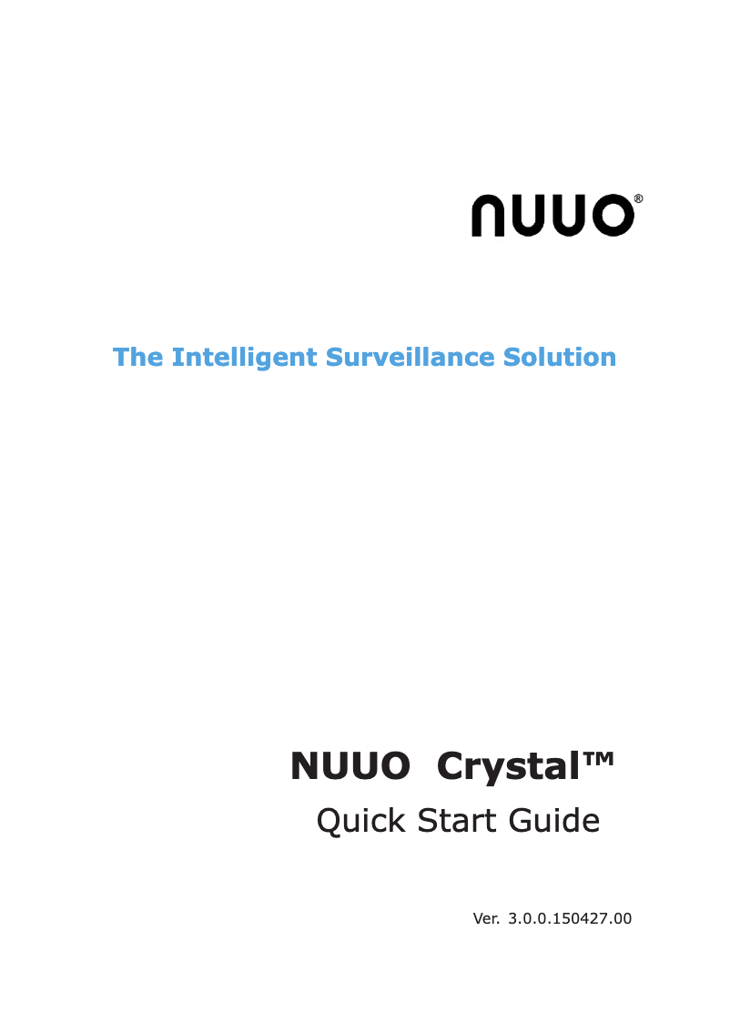 Image de la première page du manuel de l'appareil Crystal CT- 4000