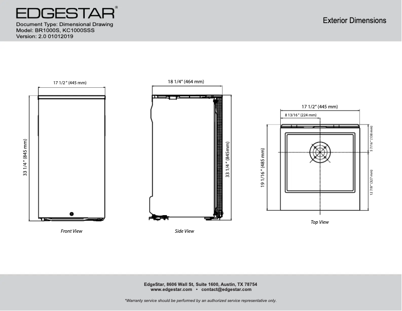 Imagen de la primera página del manual del dispositivo KC1000SS