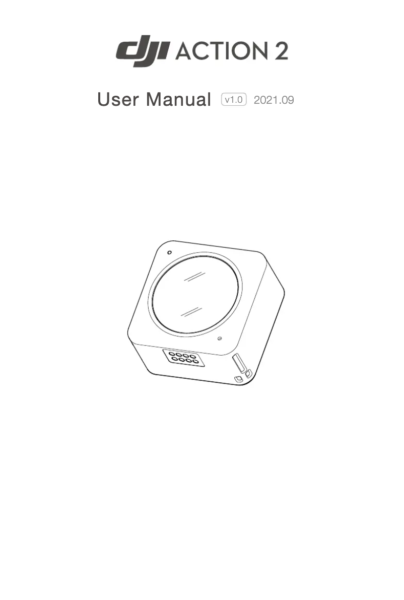 Image de la première page du manuel de l'appareil Action 2