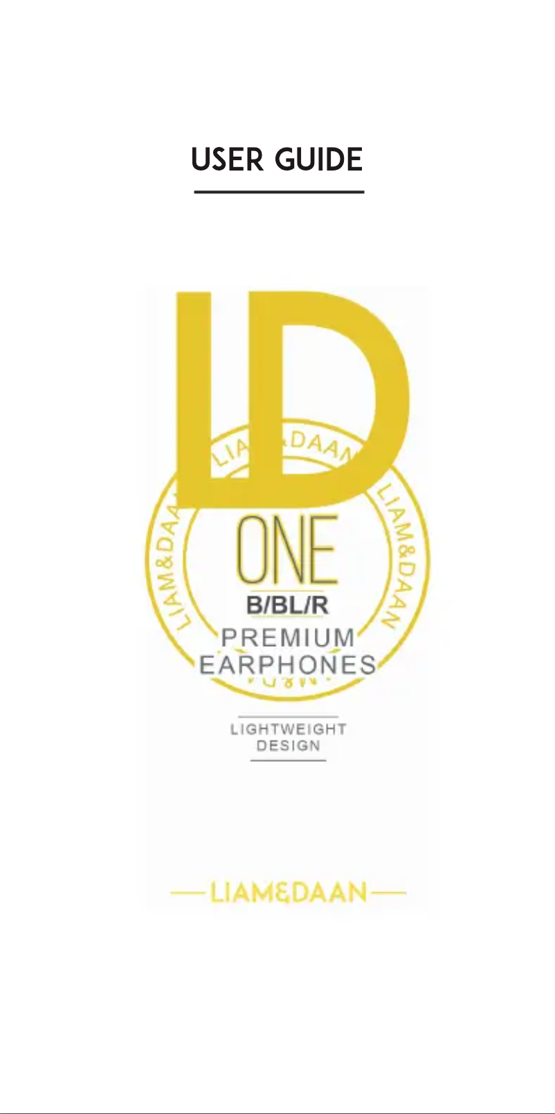 Page n°1 - Manuel utilisateur Liam&Daan 302047